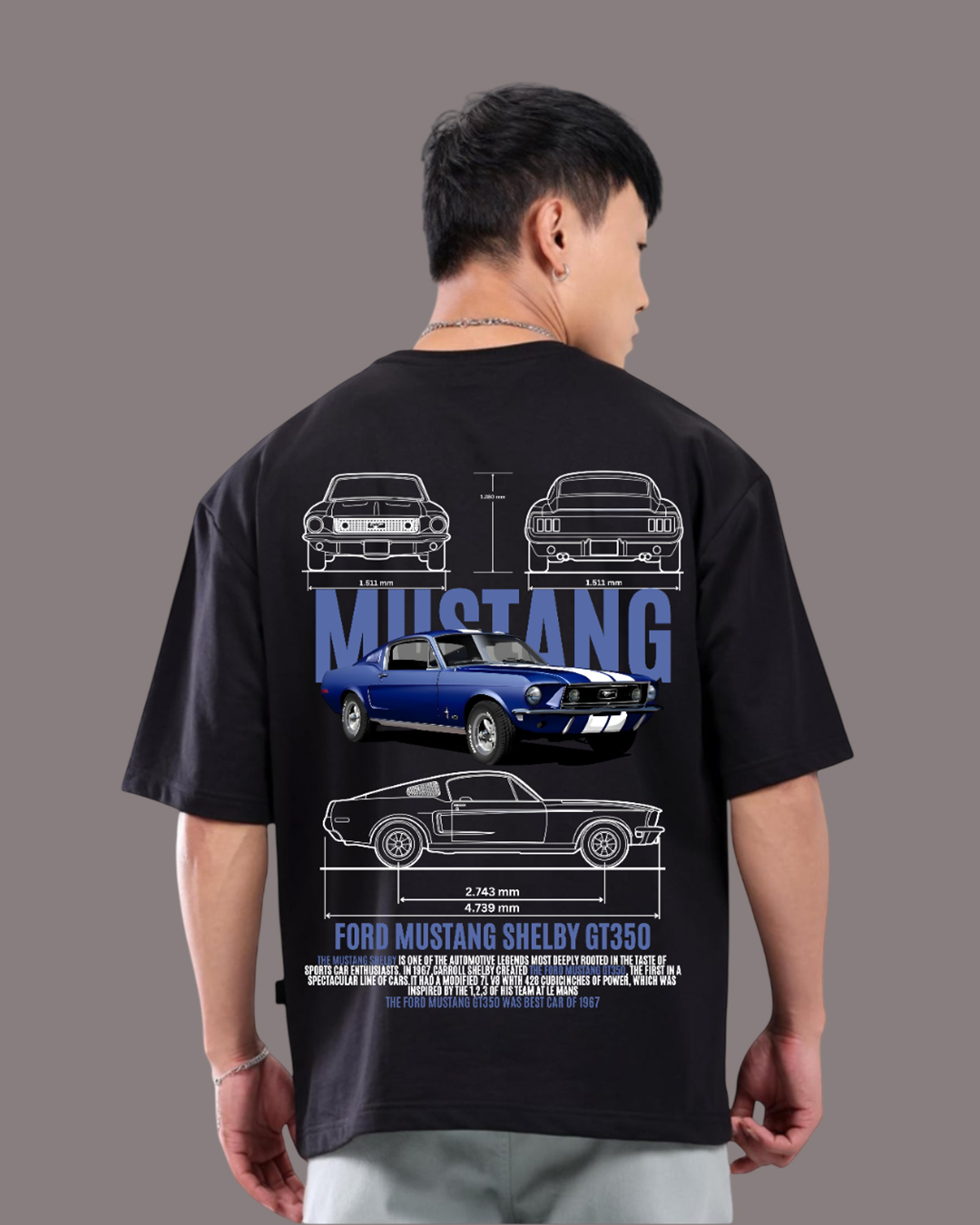 Oversized T-Shirt Mustang