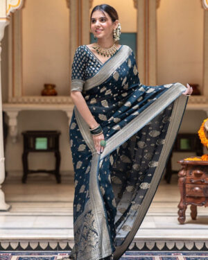 Saree Soft Lichi Silk Cloth