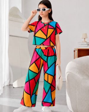 Rainbow Co-ords Set Kids Outfit
